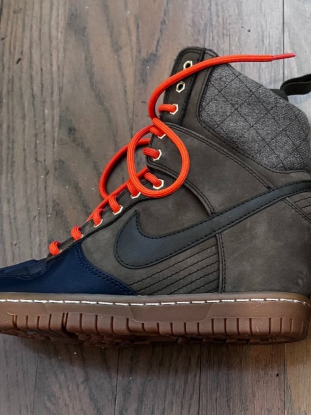 NIKE Women's Dunk Sky Hi Sneakerboot, Excellent Condition, Size 6 - Picture 9 of 12